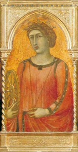 Significato della Ruota - Santa Caterina d'Alessandria - Pietro Lorenzetti - 1315 circa 