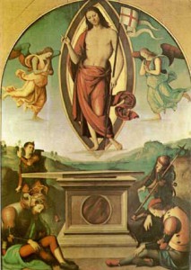 Significato della Croce - Perugino - Risurrezione