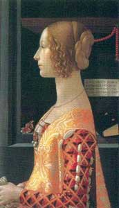 Significato del Corallo - Domenico Ghirlandaio - Ritratto di Giovanna Tornabuoni - 1488