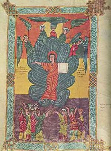 Significato del Quadrato - Il Signore sulla nube - Beatus di Seu de Urgell - Spagna